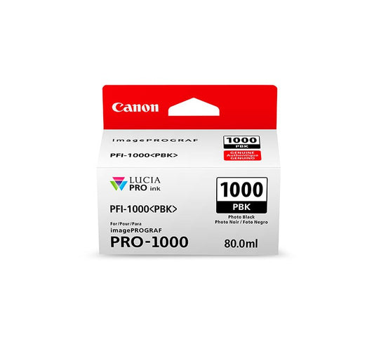 Canon PFI-1000pbk Nero (Foto) Cartuccia d'inchiostro (0546C001)