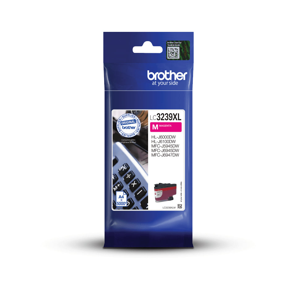 Brother LC3239XLM cartuccia d'inchiostro 1 pz Originale Resa elevata (XL) Magenta