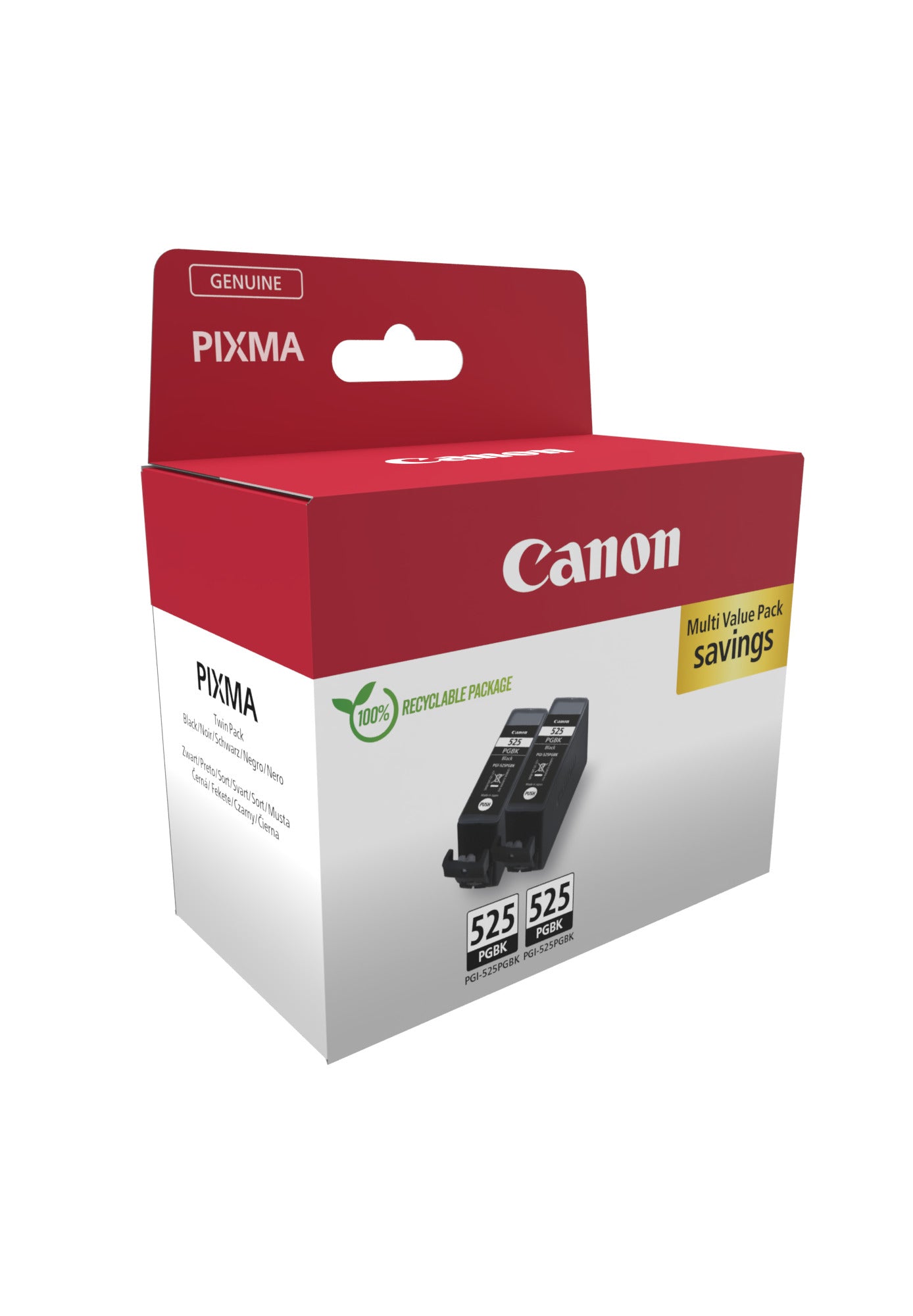 Canon 4529B017 cartuccia d'inchiostro 2 pz Originale Nero