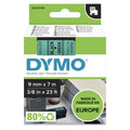 DYMO D1 etichette originali | 9 mm x 7 mm | stampa nera su verde | etichette autoadesive per etichettatrice LabelManager | 1 Pezzo