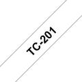 Brother TC-201 nastro per etichettatrice Nero su bianco