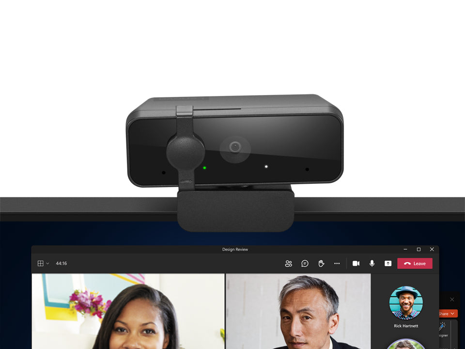 Lenovo Essential FHD Gen2 webcam 1920 x 1080 Pixel USB 2.0 Nero