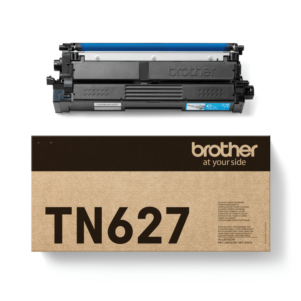 Brother TN-627C cartuccia toner 1 pz Originale Ciano