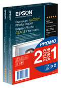 Epson Premium Glossy Photo Paper - 10x15cm - 2x 40 Fogli