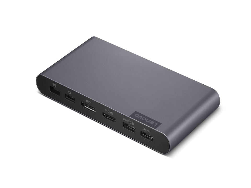 Lenovo 40B30090EU replicatore di porte e docking station per laptop 2 x USB 3.2 Gen 2 (3.1 Gen 2) Type-C Grigio