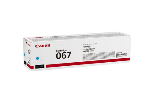 Canon 067 cartuccia toner 1 pz Originale Ciano