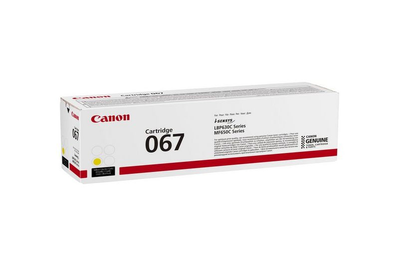 Canon 067 cartuccia toner 1 pz Originale Giallo
