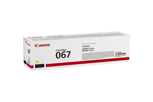 Canon 067 cartuccia toner 1 pz Originale Giallo