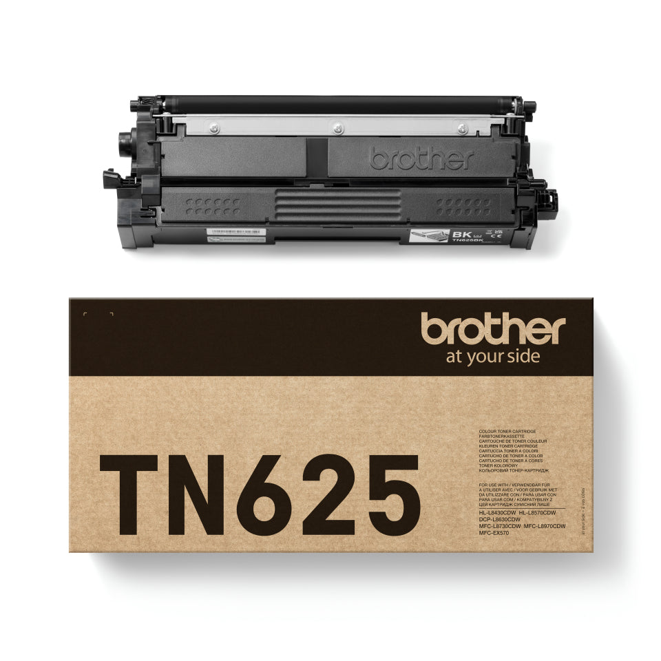 Brother TN-625BK cartuccia toner 1 pz Originale Nero