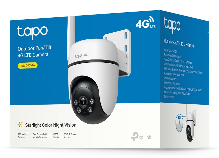 TP-Link TAPO C501GW telecamera di sorveglianza Torretta Telecamera di sicurezza IP Esterno 1920 x 1080 Pixel Parete