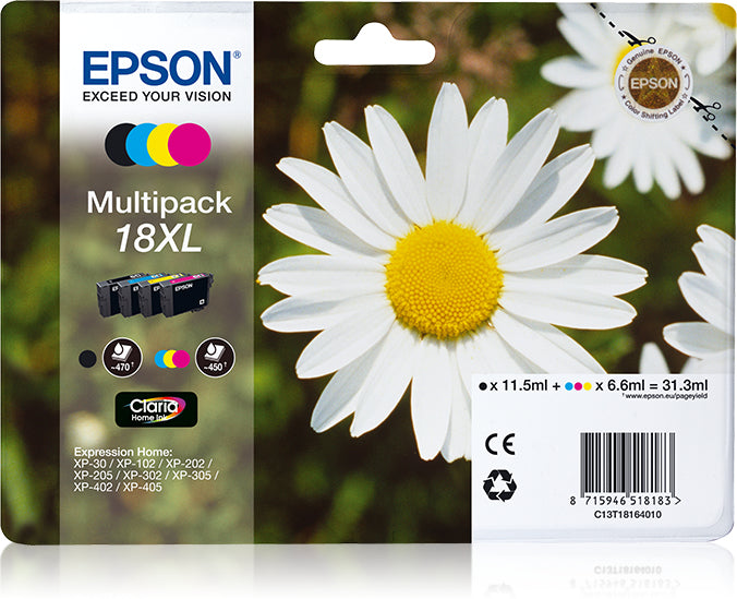Epson Daisy Multipack 18XL (4 colori)