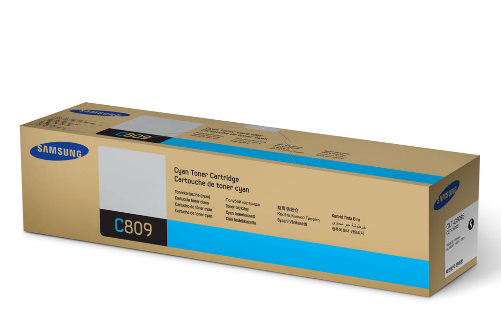 Samsung CLT-C809S cartuccia toner 1 pz Originale Ciano