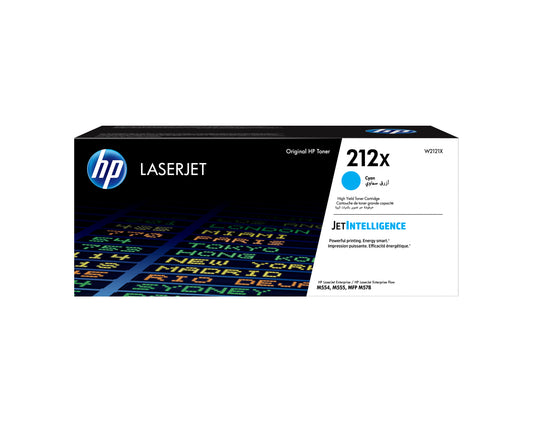 HP Cartuccia toner ciano originale LaserJet 212X ad alta capacità