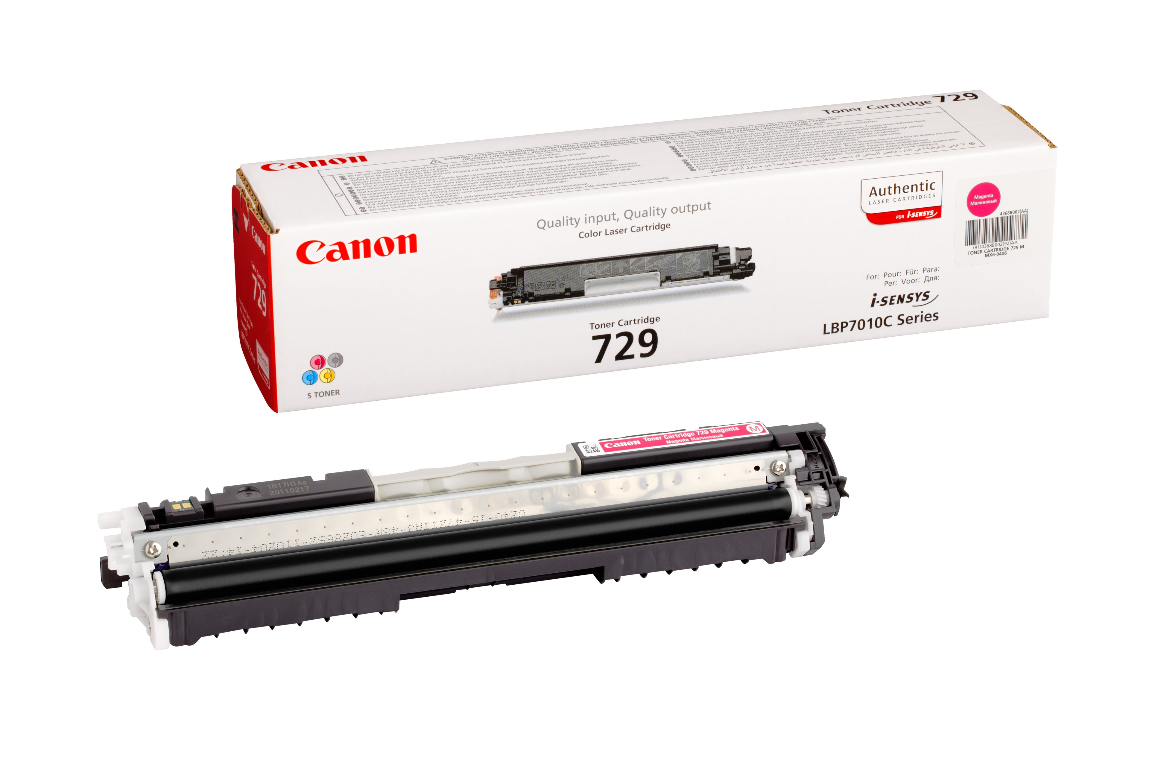 Canon 729 M cartuccia toner 1 pz Originale Magenta