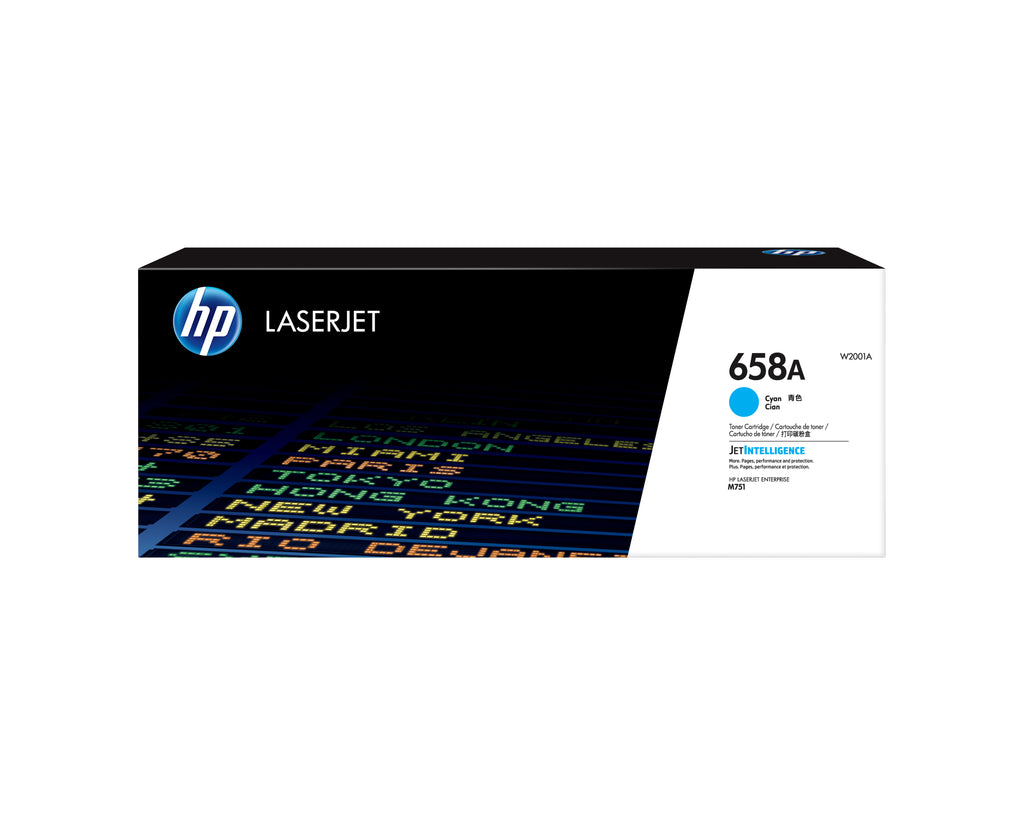 HP Cartuccia toner ciano originale LaserJet 658A