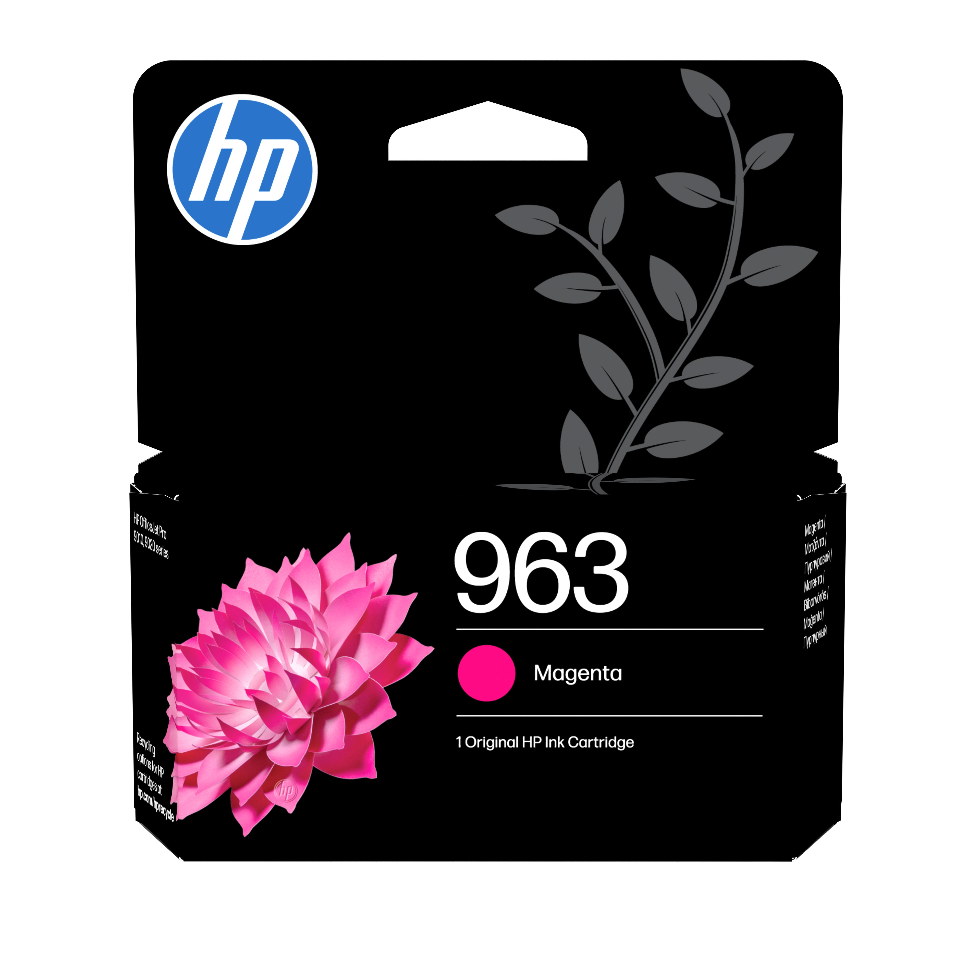 HP Cartuccia di inchiostro magenta originale 963
