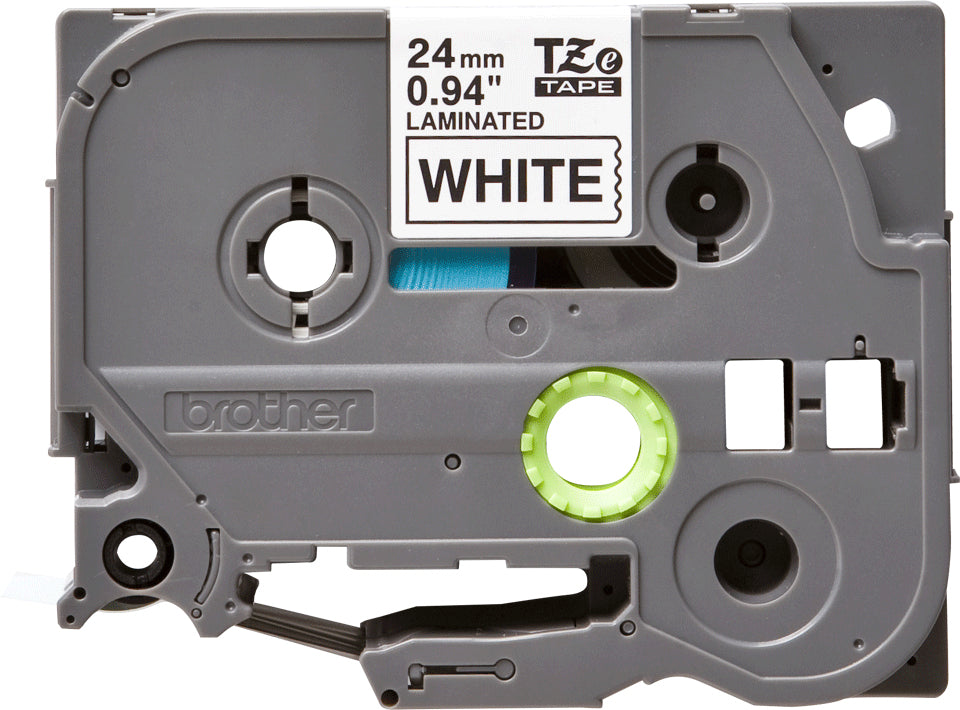 Brother TZE-251 nastro per etichettatrice Nero su bianco