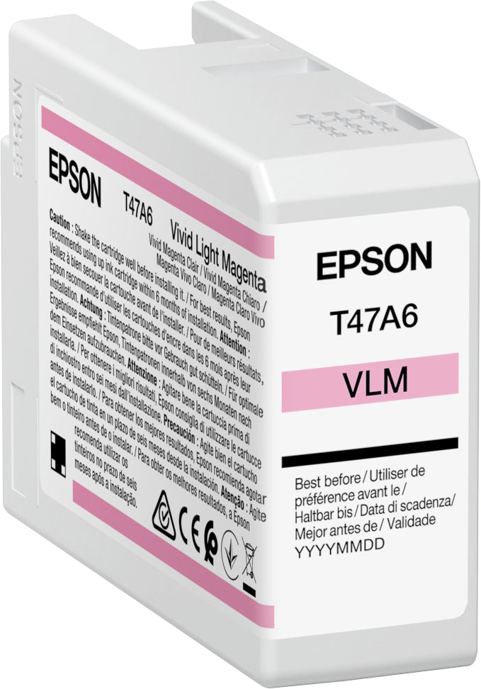 Epson UltraChrome Pro10 cartuccia d'inchiostro 1 pz Originale Magenta chiaro