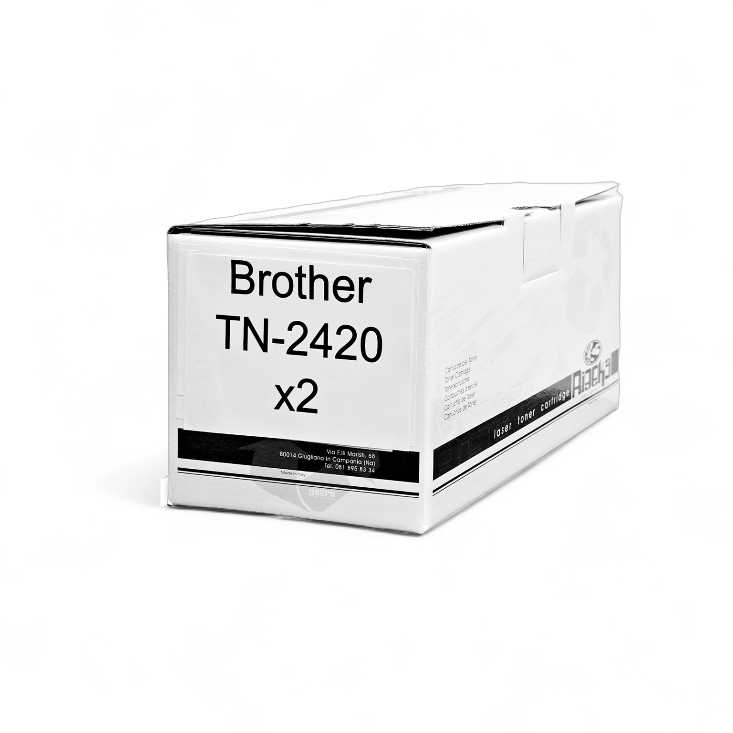 Toner Compatibile per Brother TN-2420 Confezione da 2