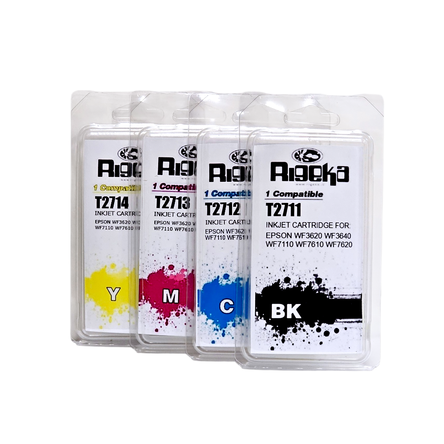 Cartucce compatibili con Epson 27 XL ( 2 Nero, 2 Ciano, 2 Magenta, 2 Giallo)