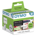 DYMO LW etichette multiuso originali | 54 mm x 70 mm | 12 rotoli da 220 etichette facilmente staccabili | autoadesive | per etichettatrici LabelWriter