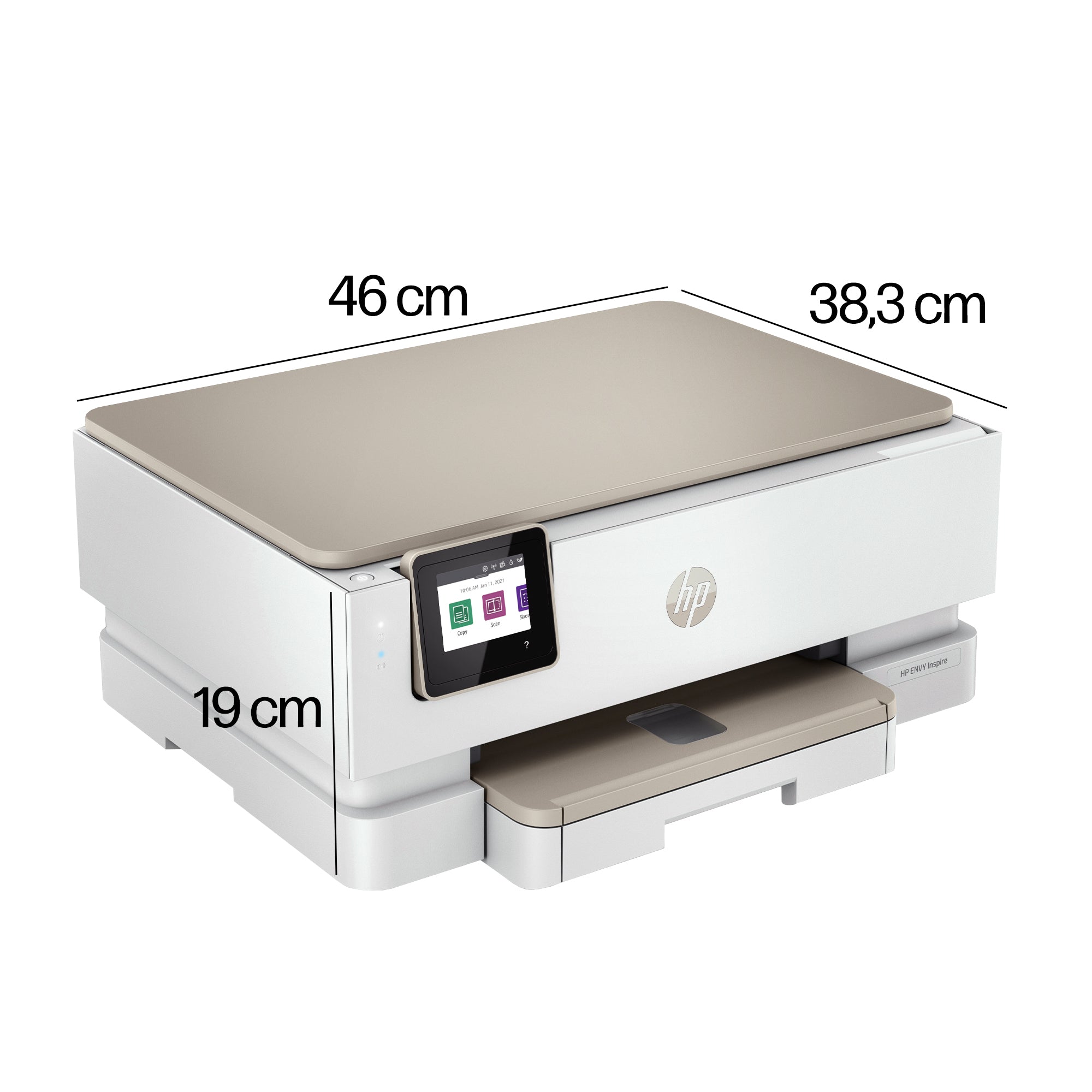 HP ENVY Inspire 7224e Wireless All-in-One Colore Stampante, Instant Ink; Fotocopiatrice, scanner