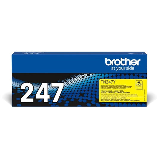 Brother TN247Y Toner Originale, Giallo