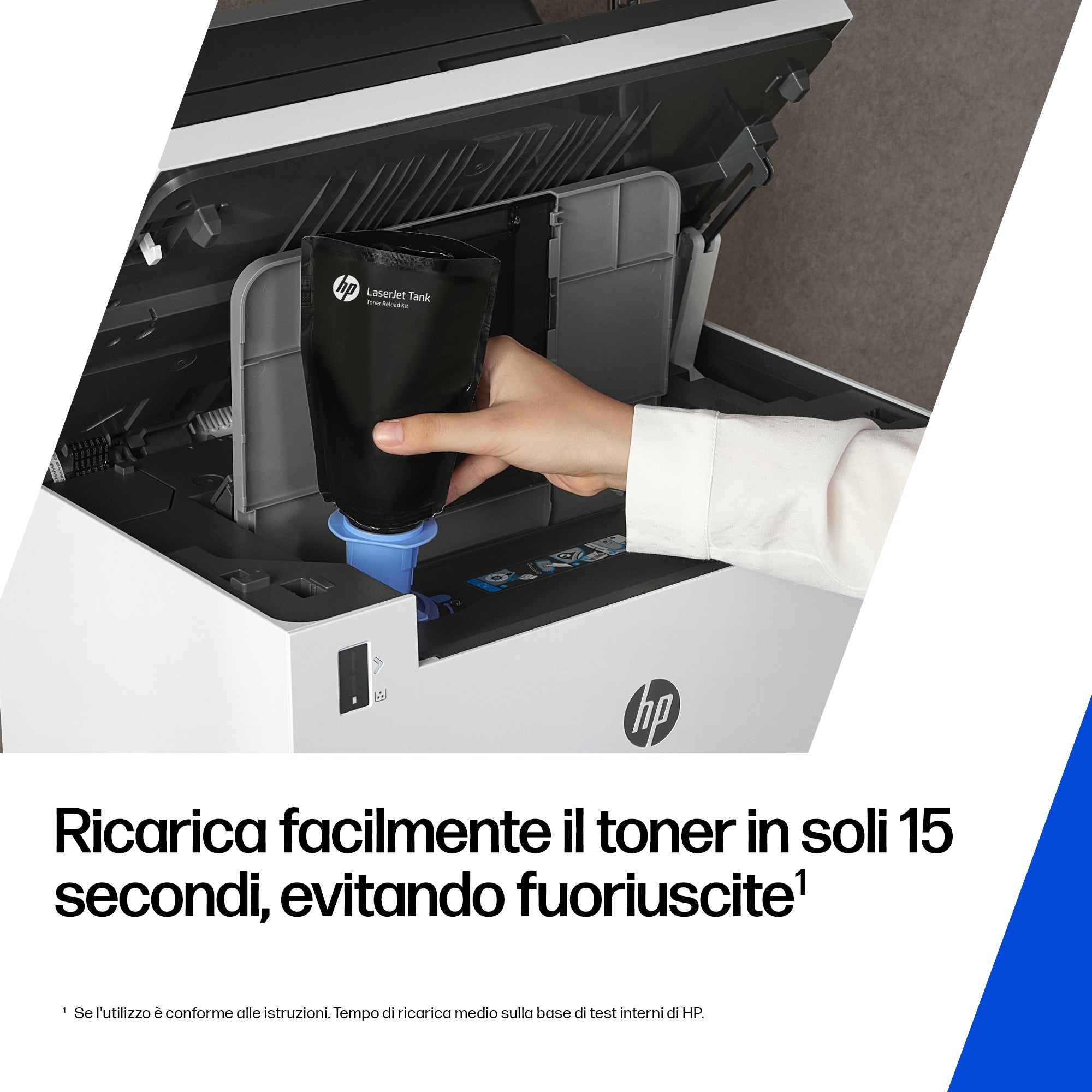 HP Kit ricarica toner nero originale Neverstop 143AD, dual-pack