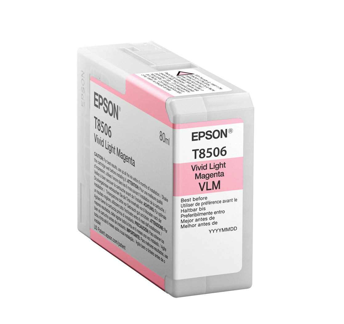Epson C13T85060N cartuccia d'inchiostro 1 pz Originale Magenta chiaro vivido