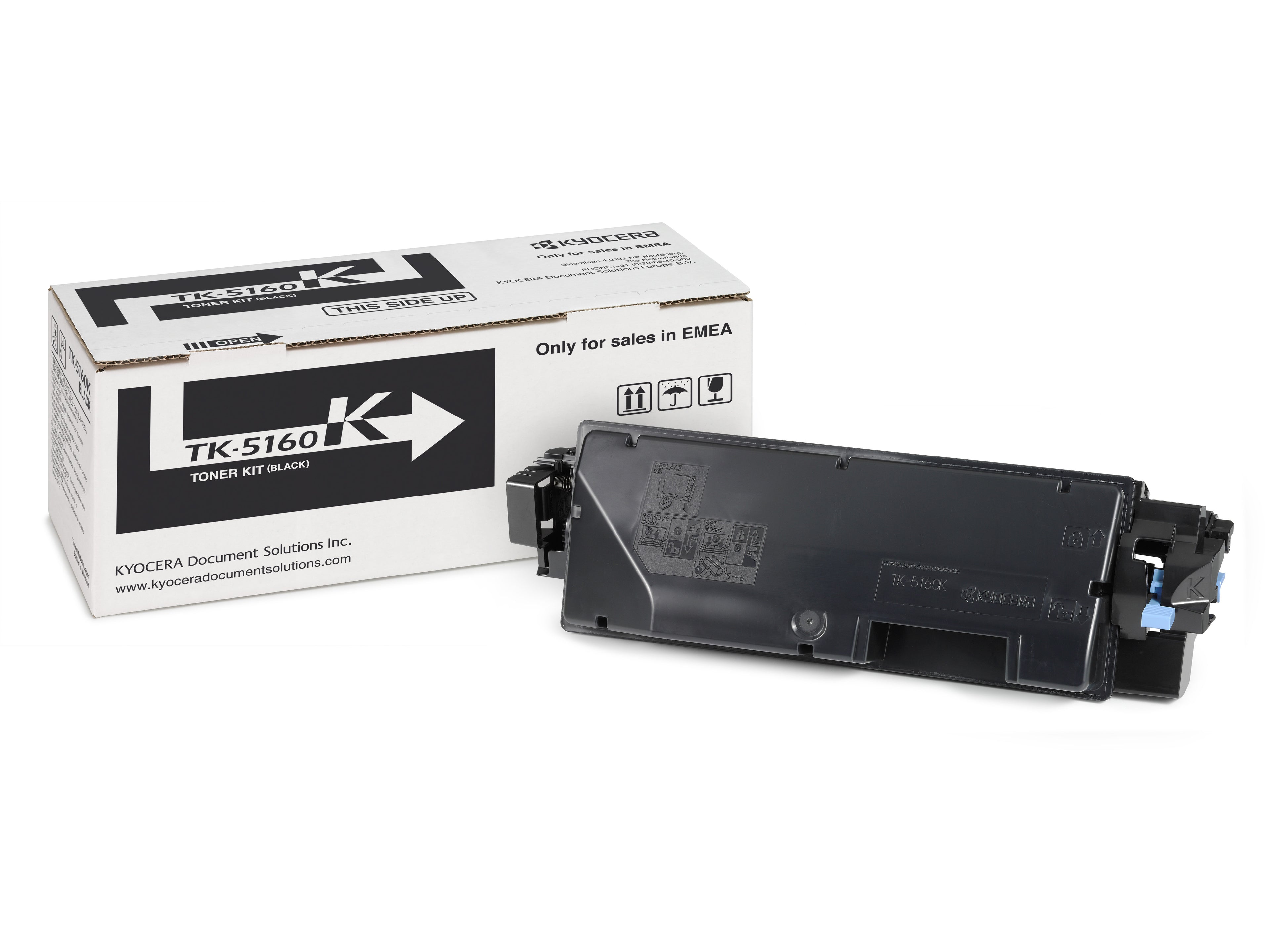 KYOCERA TK-5160K cartuccia toner 1 pz Originale Nero