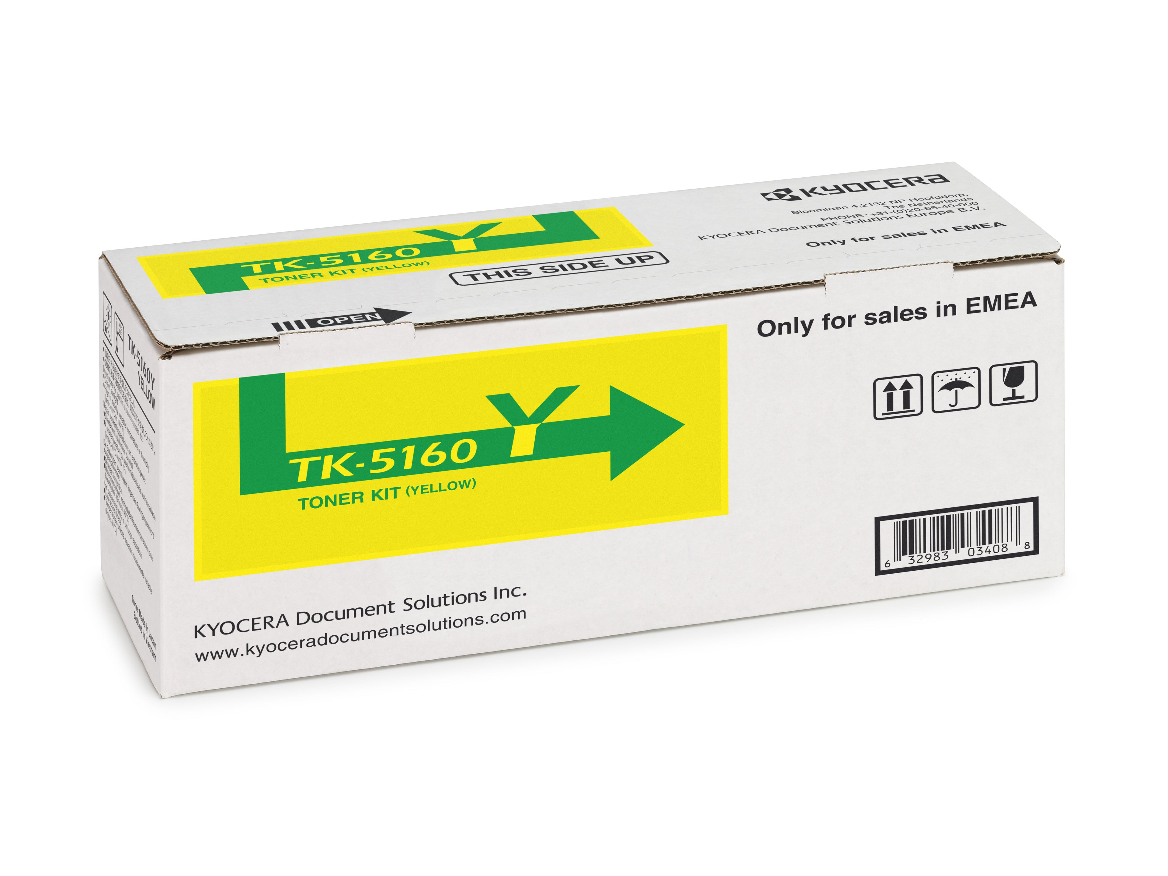 KYOCERA TK-5160Y cartuccia toner 1 pz Originale Giallo