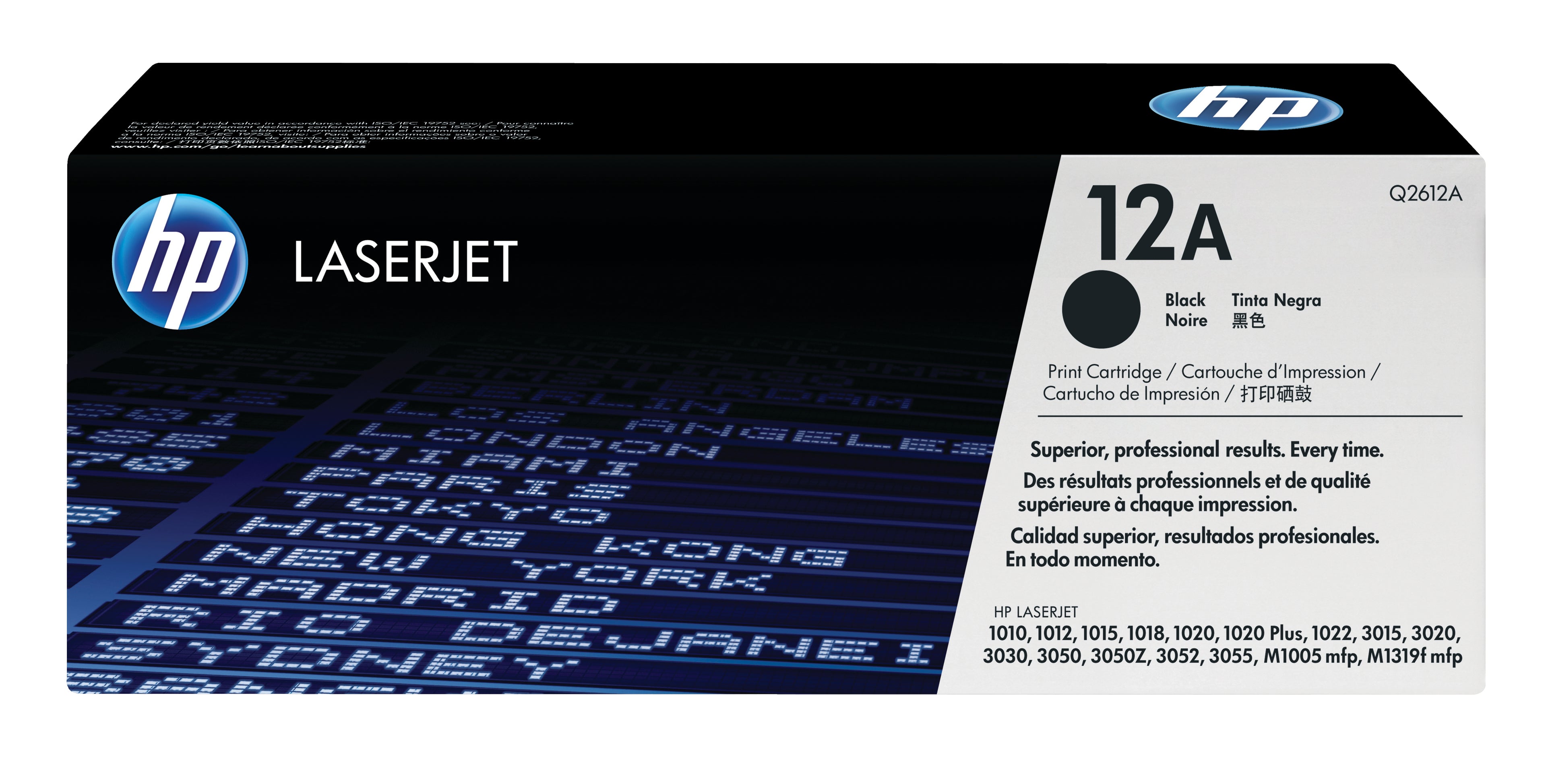HP Cartuccia Toner originale nero LaserJet 12A