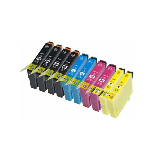 Cartucce Compatibili per EPSON T0711 (4 Nero, 2 Ciano, 2 Magenta, 2 Giallo)