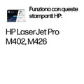 HP Confezione da 2 cartucce Toner originali nero ad alta capacità LaserJet 26X