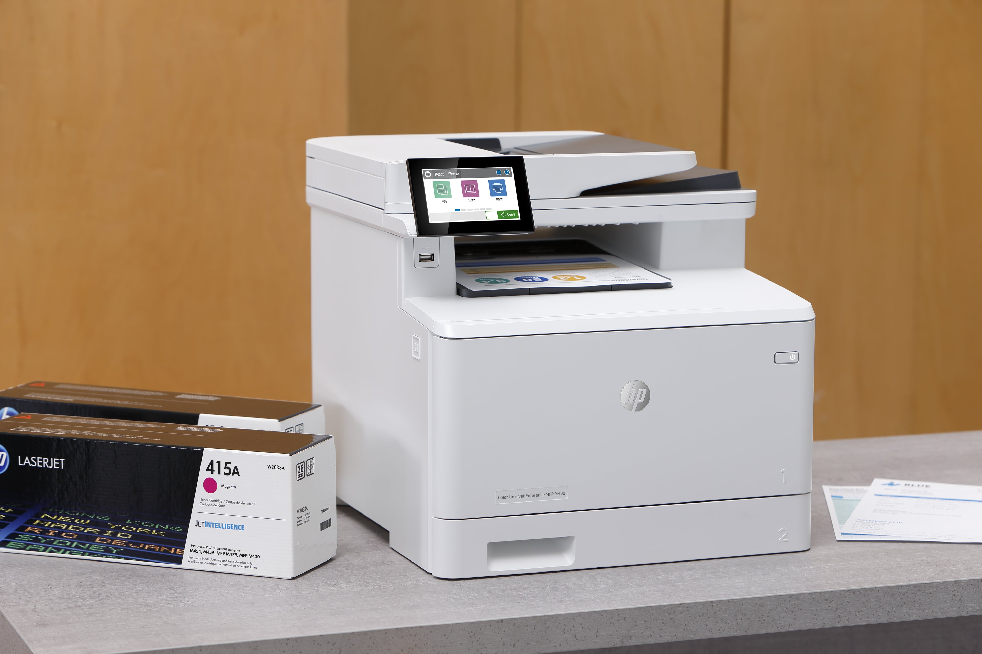 HP Cartuccia toner giallo originale LaserJet 415A