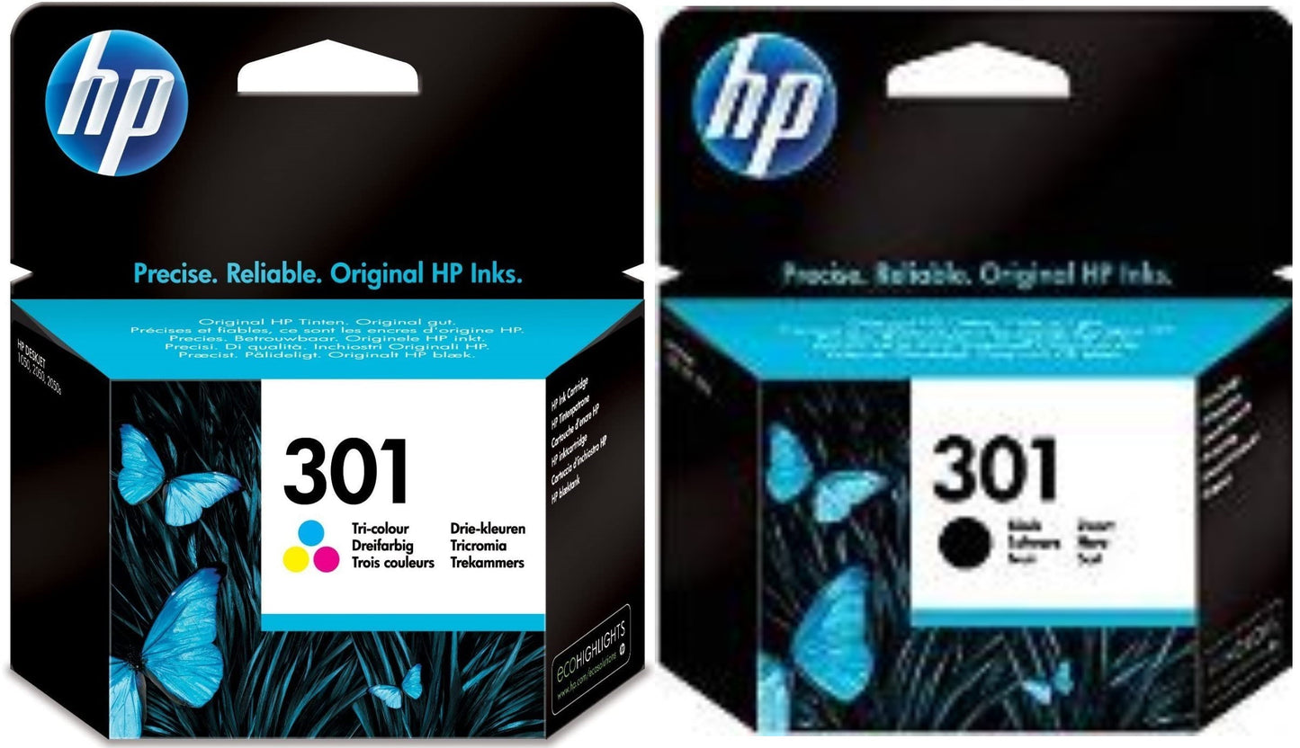 HP 301 Multipack - Confezione da 2 cartucce (1 Nero e 1 Colore)