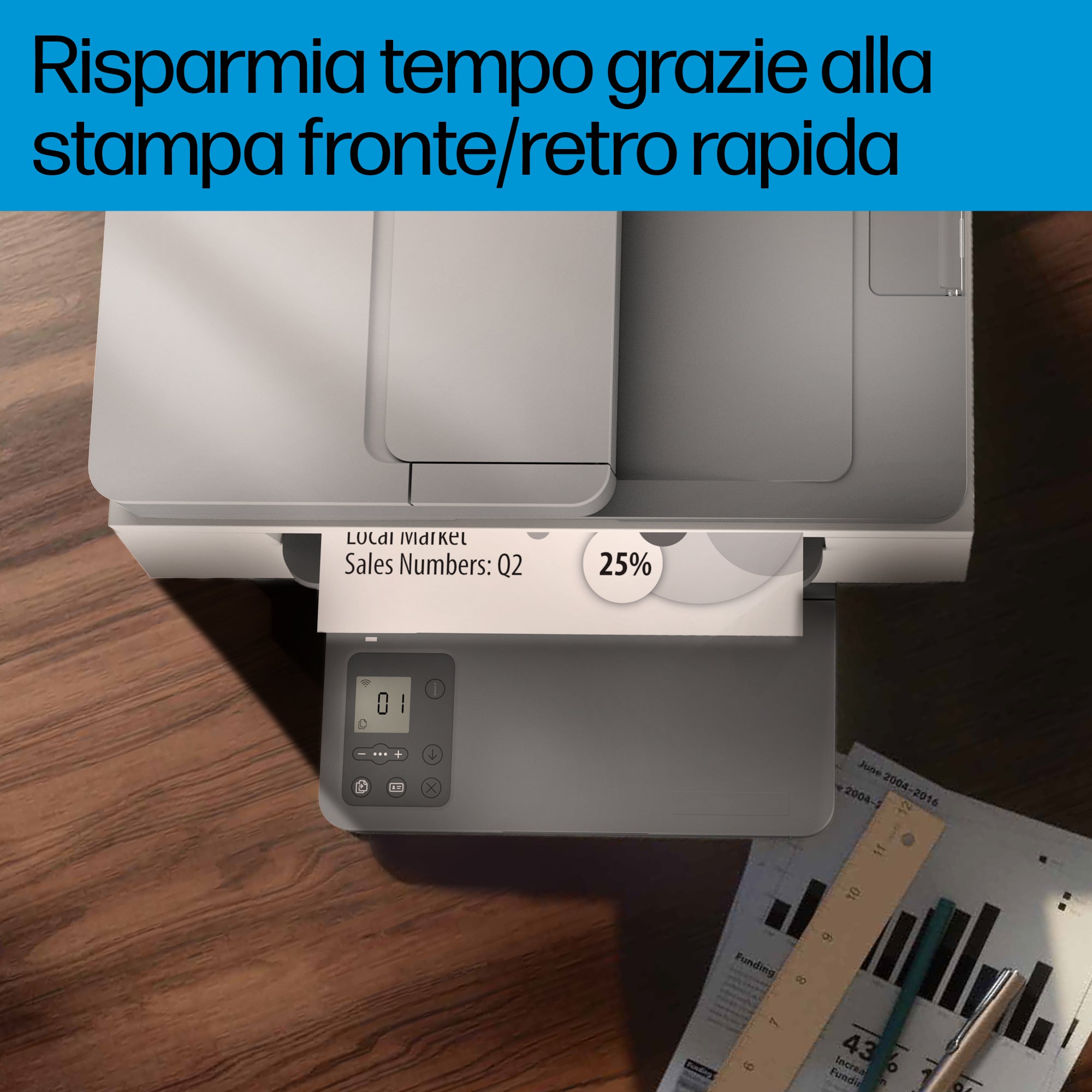 HP LaserJet M234sdn Multifunction Bianco e nero Stampante, Solo Ethernet; Fotocopiatrice, scanner