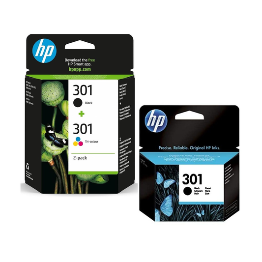 HP 301 Multipack - Confezione da 2 cartucce (2 Nero e 1 Colore)