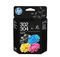 HP 302/304 Nero e Tricromia, Confezione da 2 Cartucce
