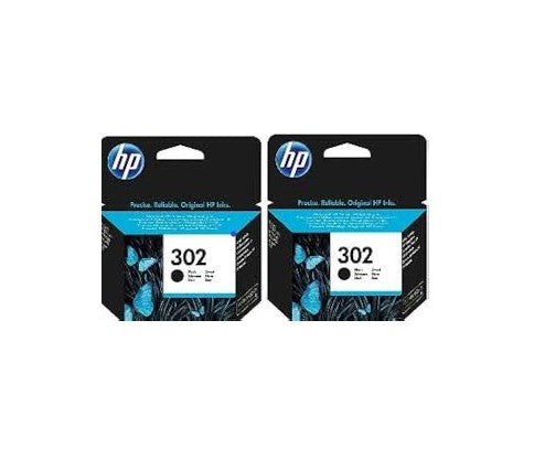 HP 302 Black (confezione da 2)