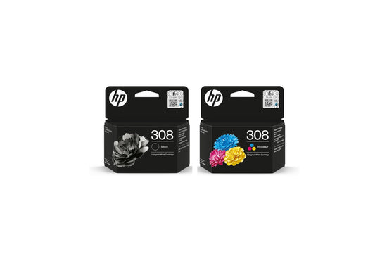 HP 308- Multipack - Confezione da 2 cartucce ( 1 Nero e 1 Colore)
