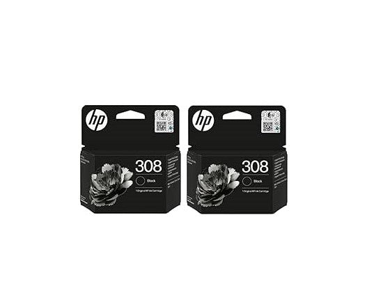 HP 308- Multipack - Confezione da 2 cartucce ( 2 Nero)