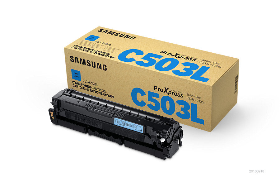 Samsung CLT-C503L cartuccia toner 1 pz Originale Ciano