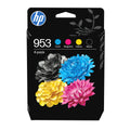 HP Confezione da 4 cartucce di inchiostro nero, ciano, magenta, giallo originali 953
