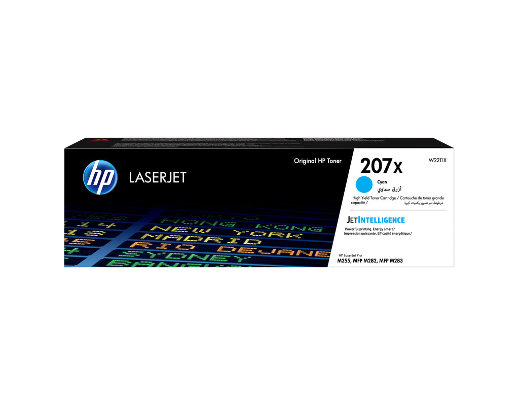 HP Cartuccia toner ciano originale LaserJet 207X ad alta capacità