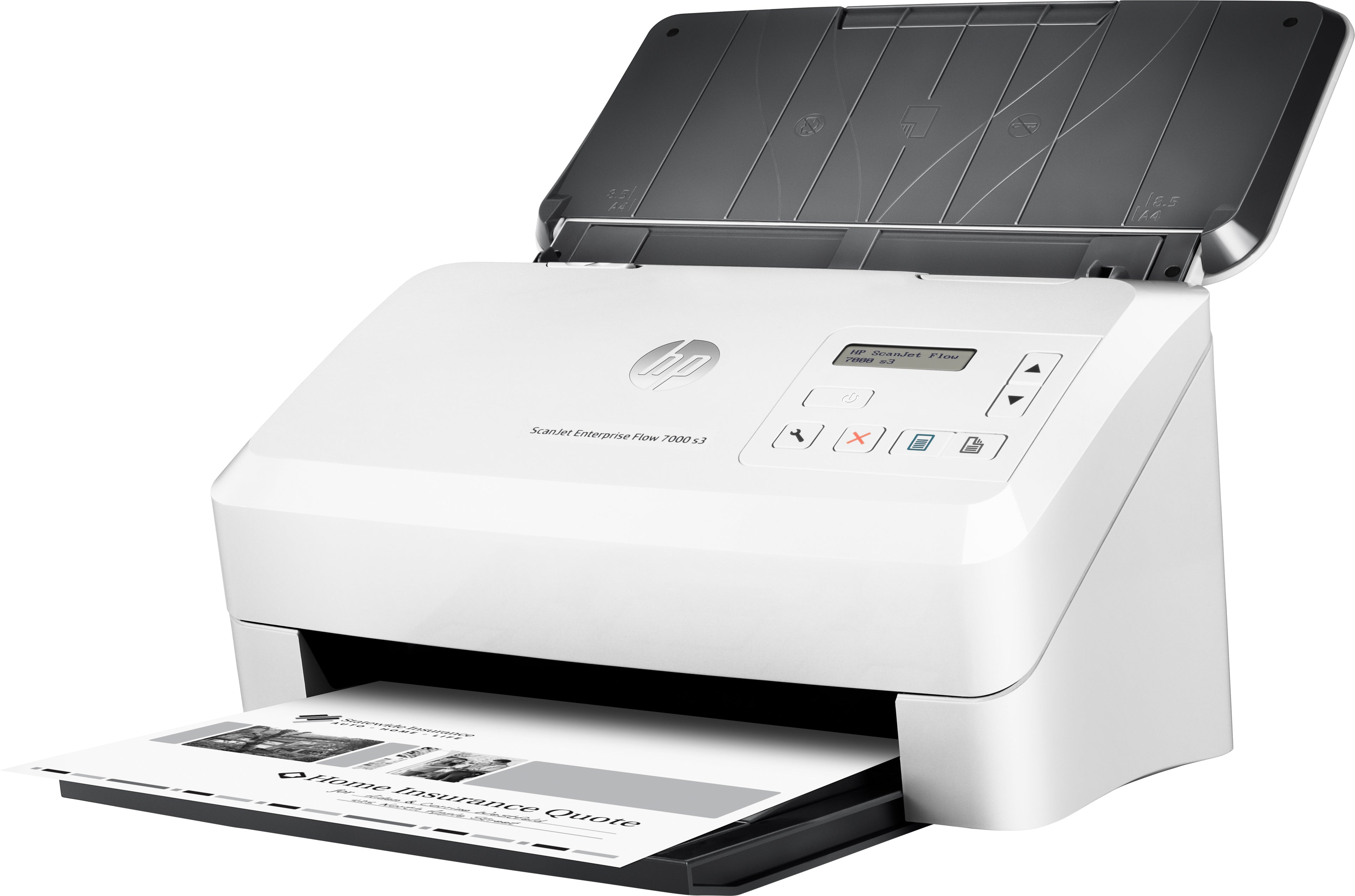 HP Scanjet Enterprise Flow 7000 s3 Scanner a foglio 600 x 600 DPI A4 Bianco