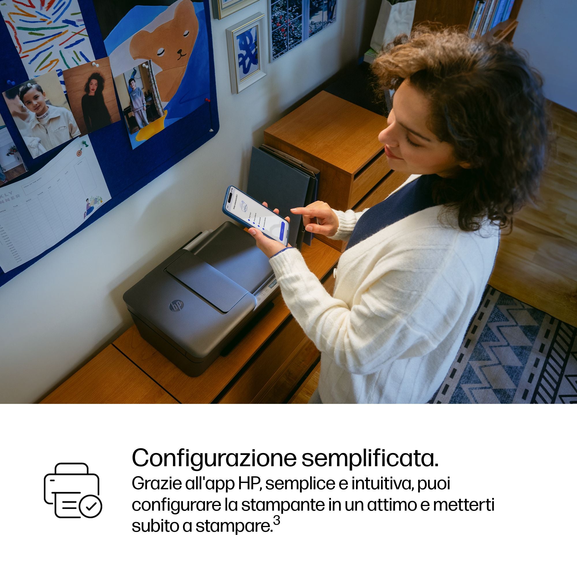 HP DeskJet 4320 Wireless All-in-One Colore Stampante, Instant Ink