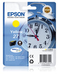 Epson Alarm clock Singlepack Yellow 27 DURABrite Ultra Ink