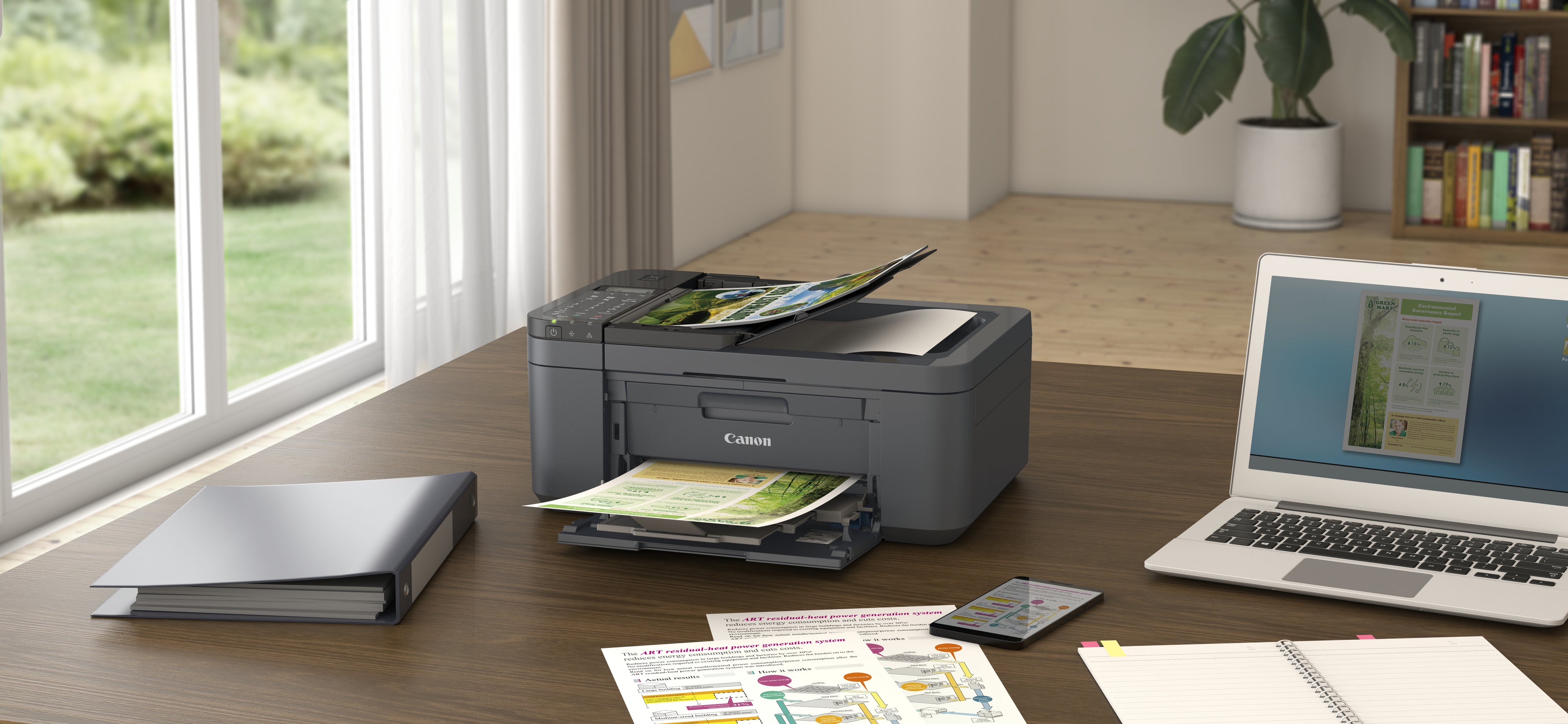 Canon PIXMA TR4755i Ad inchiostro A4 4800 x 1200 DPI Wi-Fi