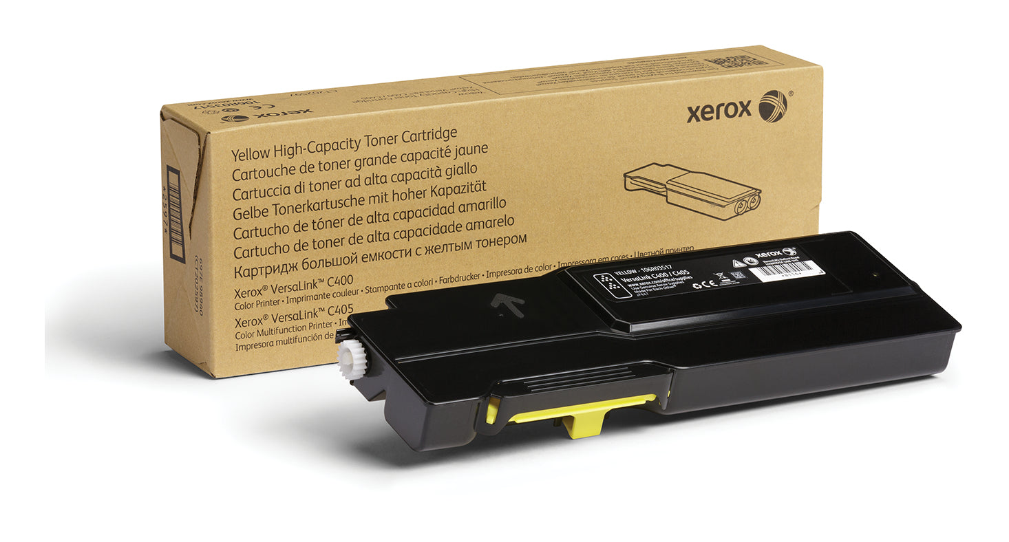 Xerox Cartuccia toner Giallo a Alta capacità da 4800 Pagine per Stampante a colori ® VersaLink® C400/multifunzione a colori ® VersaLink® C405 (106R03517)